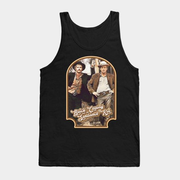Butch Cassidy and the Sundance Kid Tank Top by darklordpug